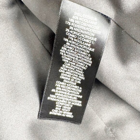 Alice Olivia Harvey Patchwork Animal Print Leather Jacket - Picture 8 of 9